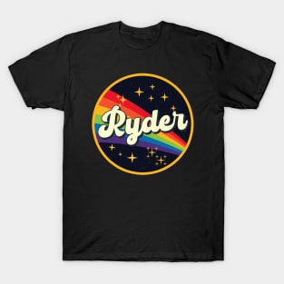 Ryder // Rainbow In Space Vintage Style T-Shirt